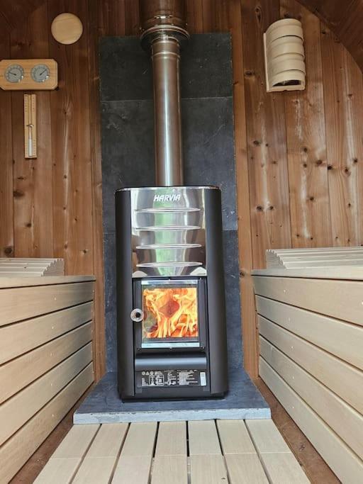 Haaltert Camper Met Sauna En Zwembad In De Rand Van De Vlaamse Ardennen酒店 外观 照片