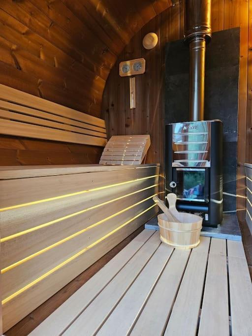 Haaltert Camper Met Sauna En Zwembad In De Rand Van De Vlaamse Ardennen酒店 外观 照片